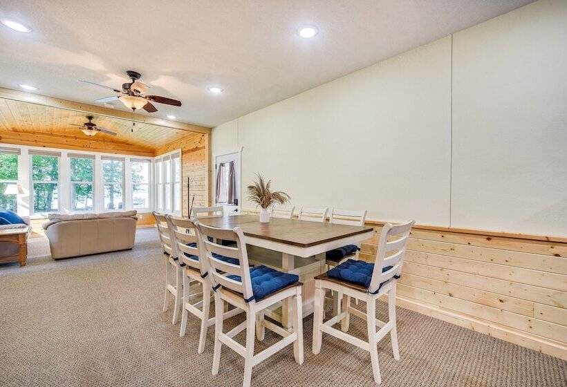 Sarona Serenity: Lakeside Retreat W/ Boat Dock!