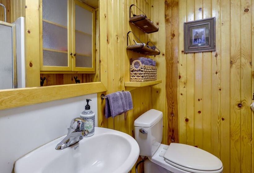 Secluded 3 Acre Cabin In Tollgate W/ Gas Grill!