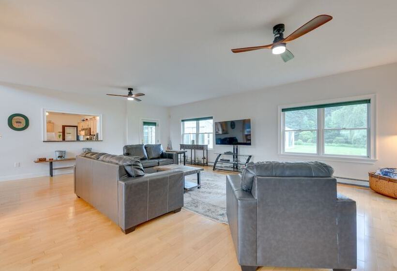 Secluded Calais Getaway: Deck, Hot Tub & More!