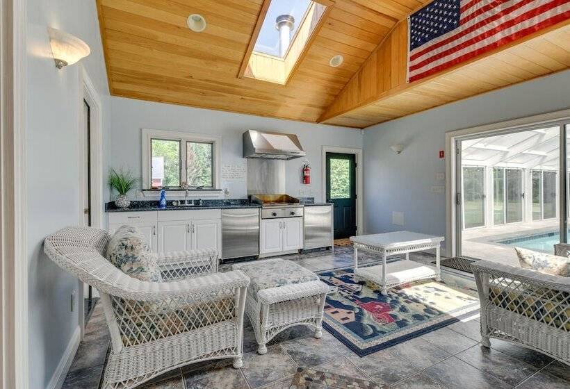 Secluded Calais Getaway: Deck, Hot Tub & More!