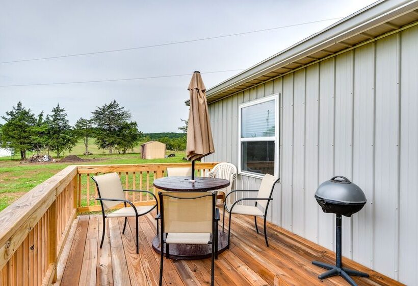 Serene Belgrade Hideaway With Fire Pit & Grill!