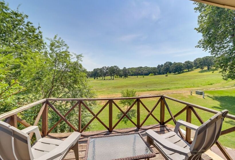 Spacious Arkansas Abode W/ Balcony & Fire Pit!