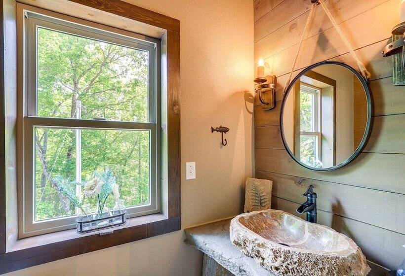 Unique Burnsville Home W/ Mountain Views + Deck!