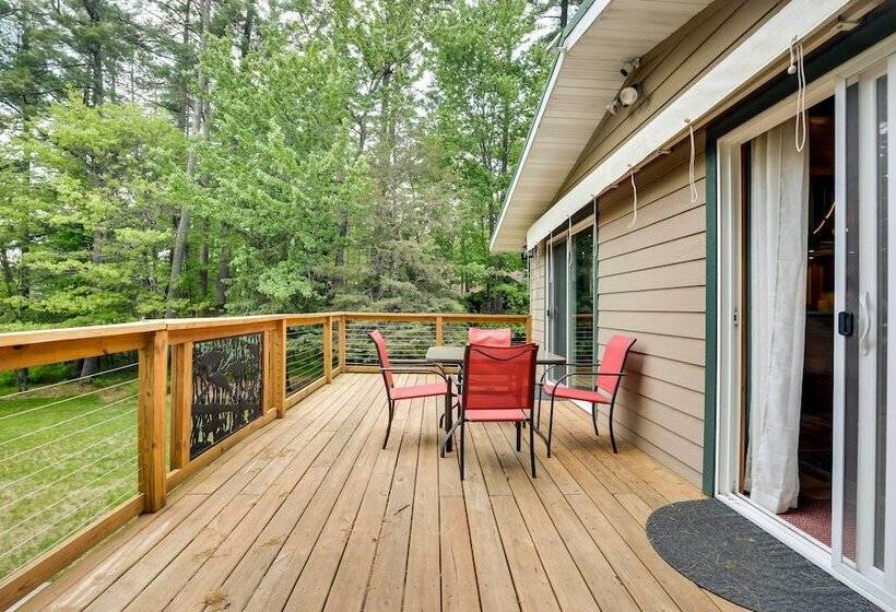 Waterfront Eagle River Home W/ Dock + Fire Pit!