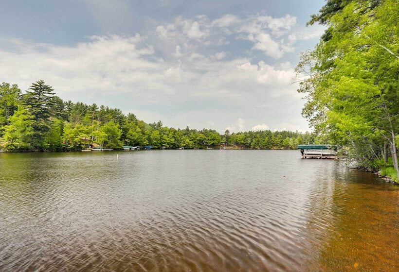 Waterfront Eagle River Home W/ Dock + Fire Pit!