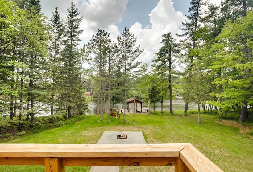 Waterfront Eagle River Home W/ Dock + Fire Pit!