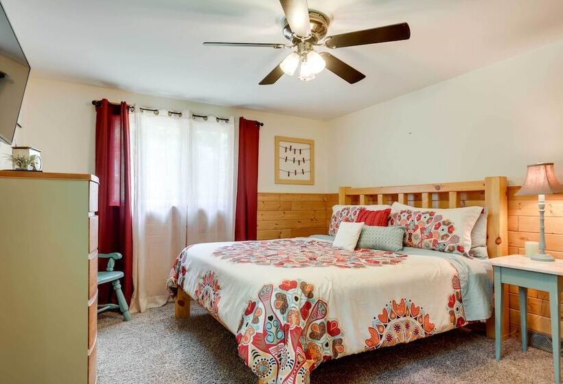 Waterfront Eagle River Home W/ Dock + Fire Pit!