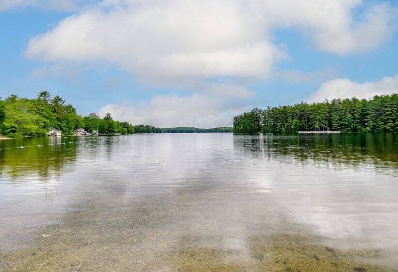 Waterfront Gray Home W/ Furnished Deck & Fire Pit!