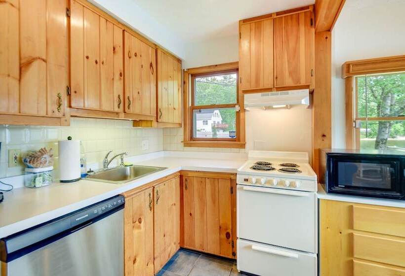 Waterfront Gray Home W/ Furnished Deck & Fire Pit!