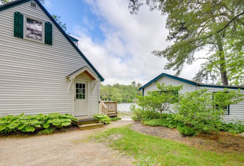 Waterfront Gray Home W/ Furnished Deck & Fire Pit!