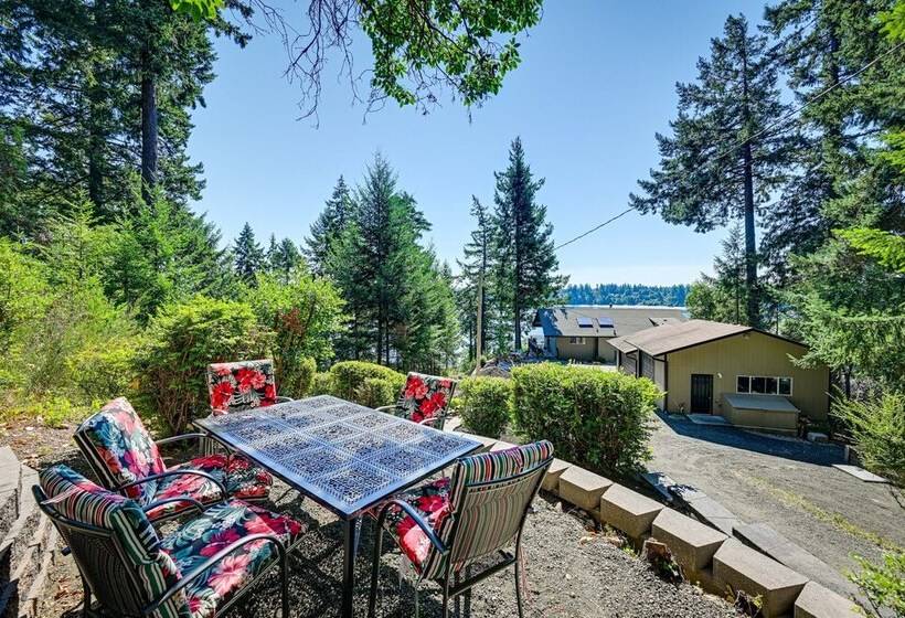 Private Beach At Waterfront Harstine Island Escape