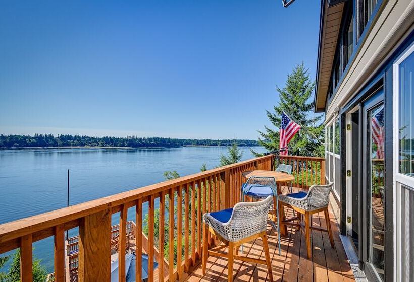 Private Beach At Waterfront Harstine Island Escape