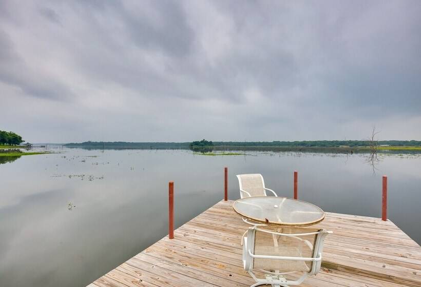 Waterfront Lake Fork Vacation Home W/ Boat Dock!