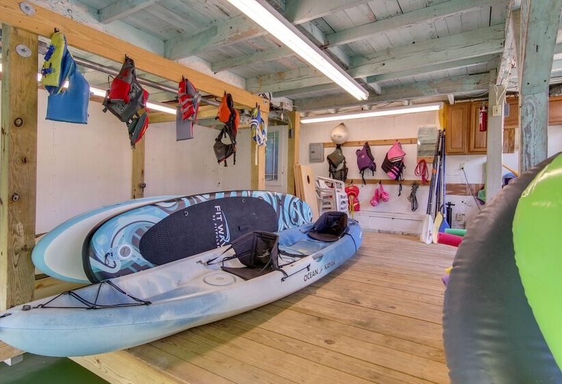 Waterfront Home W/ Dock Access On Lake Lure!