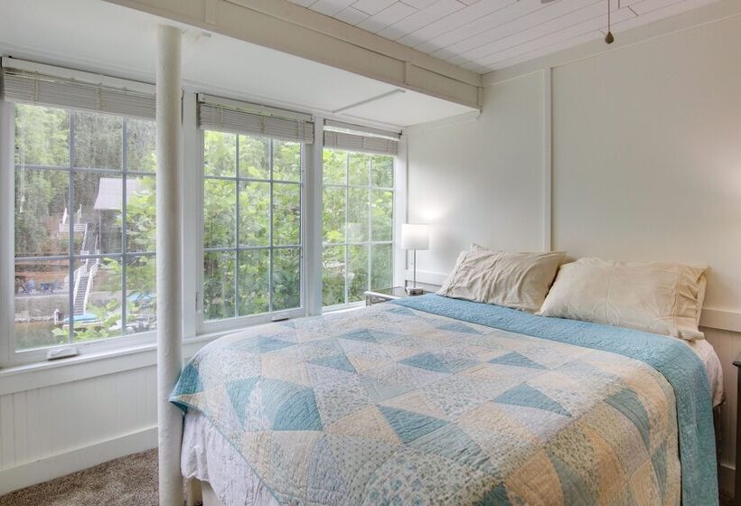 Waterfront Home W/ Dock Access On Lake Lure!