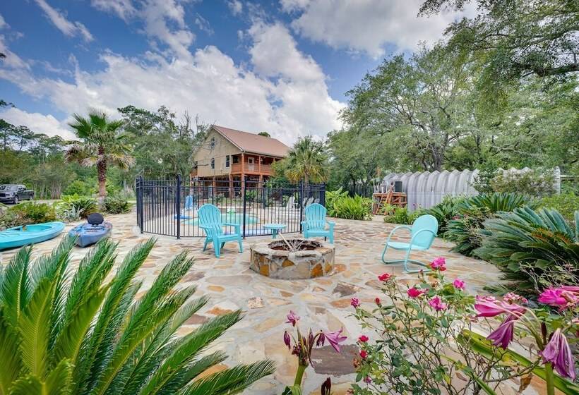 Waterfront Pass Christian Oasis ~ 2 Mi To Beach!