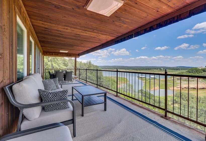 Waterfront Spicewood Home: Deck, Fire Pit & Grill