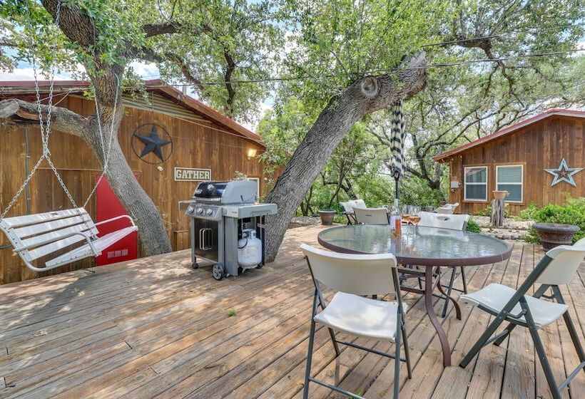 Waterfront Spicewood Home: Deck, Fire Pit & Grill