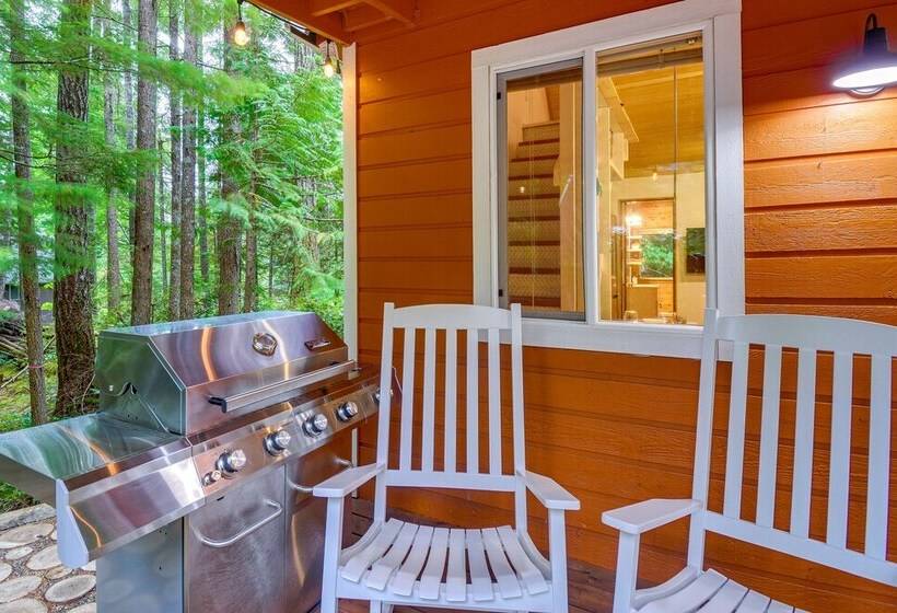 Adorable A Frame Cabin, Steps To Lake Cushman!