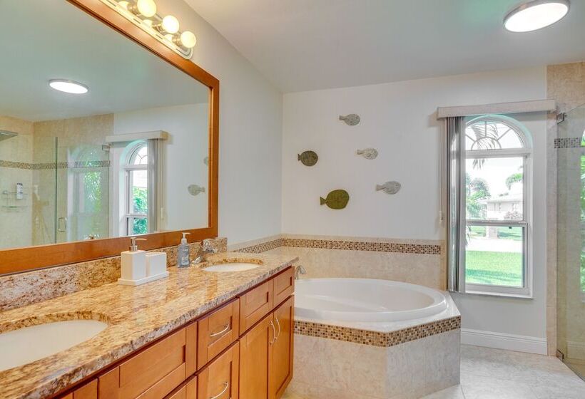 Canal Front Cape Coral Home: Pool, Screened Lanai!
