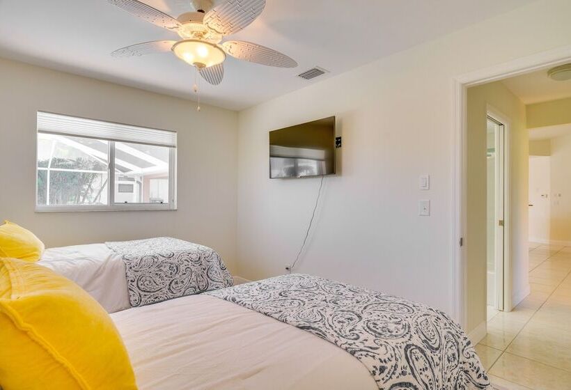 Canal Front Cape Coral Home: Pool, Screened Lanai!