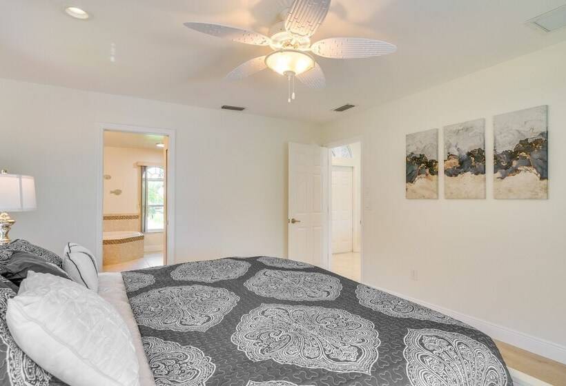 Canal Front Cape Coral Home: Pool, Screened Lanai!