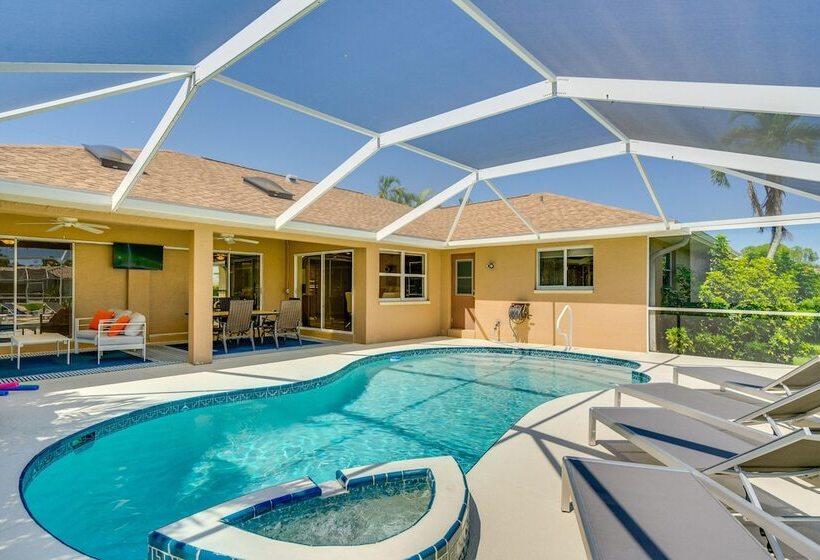 Canal Front Cape Coral Home: Pool, Screened Lanai!