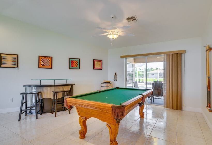Canal Front Cape Coral Home: Pool, Screened Lanai!