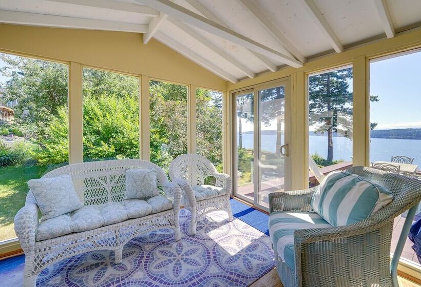 Cozy Langley Retreat: Water Views & Beach Access