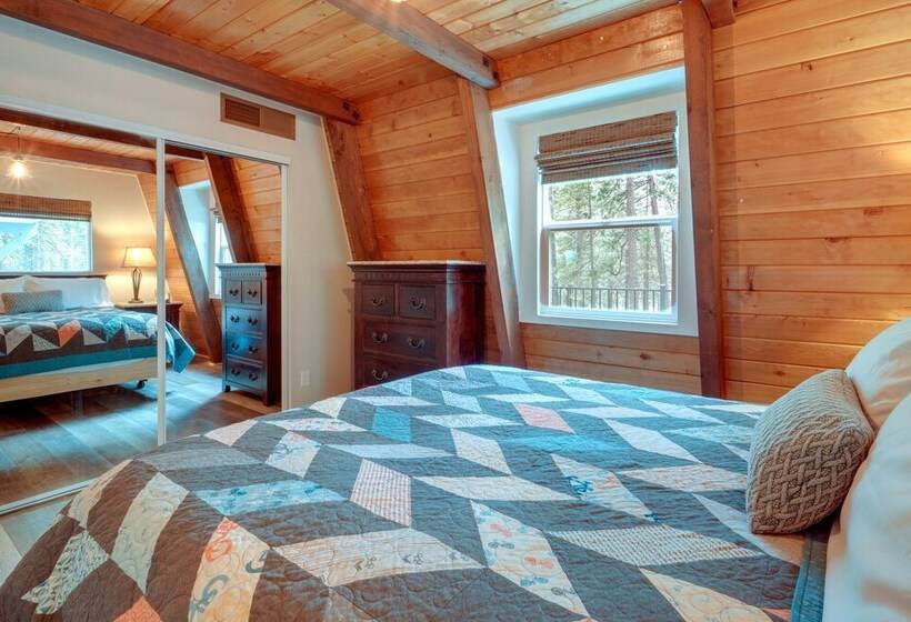 Cozy Nevada City Cabin: Deck, Game Room, Fire Pit