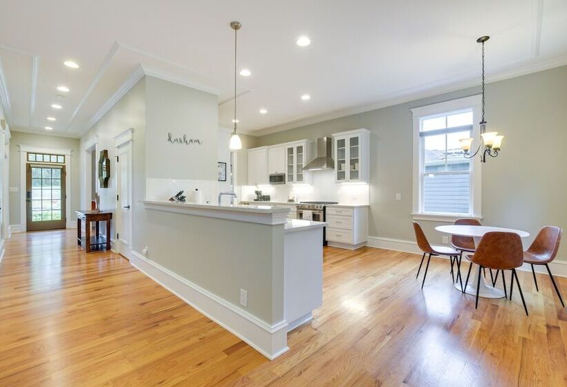 Dog Friendly Durham Home   Walk Downtown!