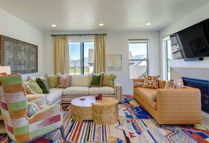 Heber Haven W/ Cozy Fireplace & Mountain Views!