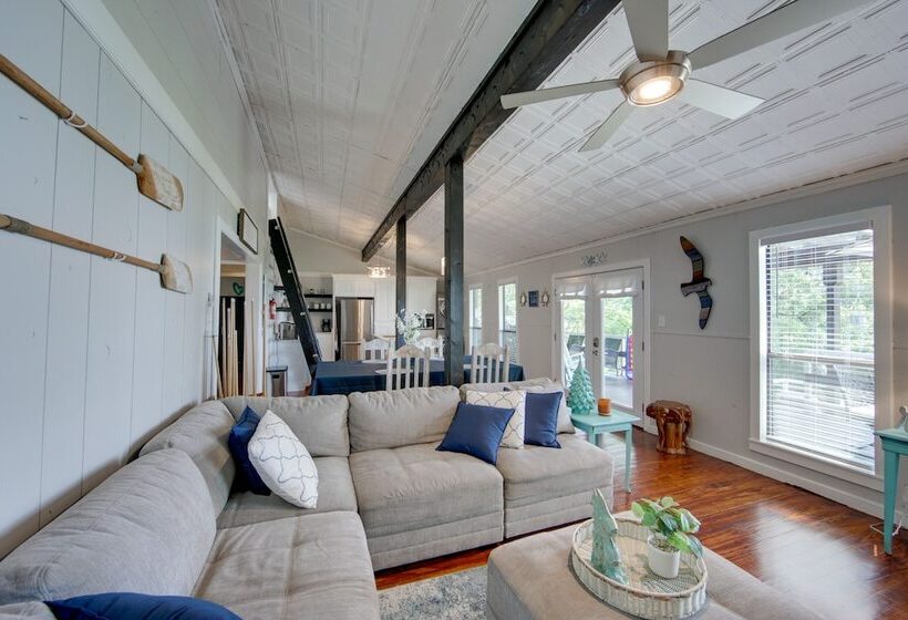 Home On Lake Bob Sandlin W/ Private Boat Dock!