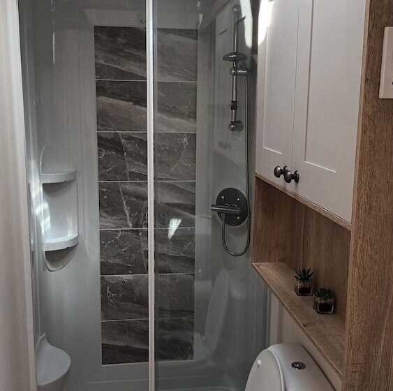 Отель Project Binka Luxury Caravan / Lodge 2 Bedrooms