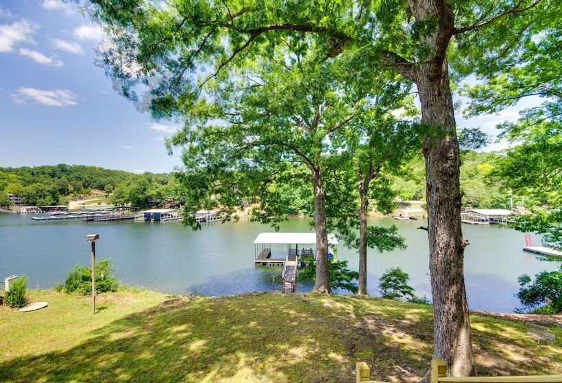 Dock & Boat Slip: Lakefront Osage Beach Home!