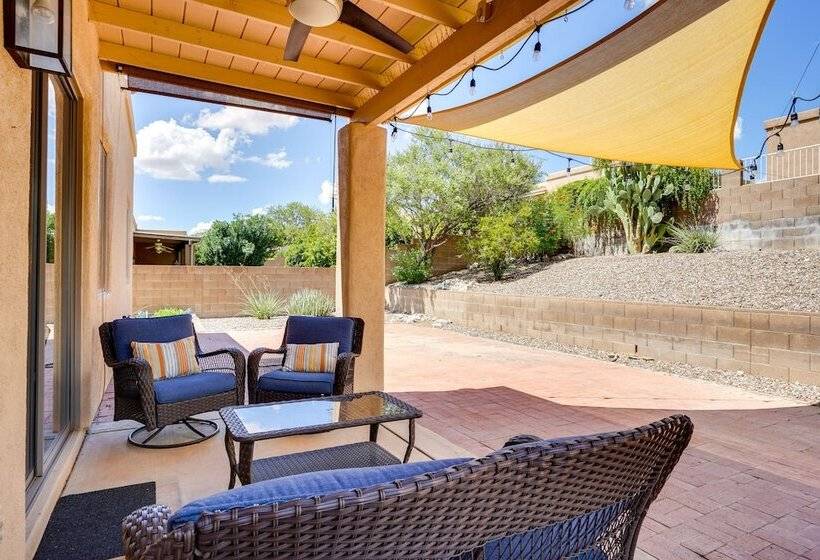 Luxury Tucson Retreat: Patio, Hot Tub & Fireplace