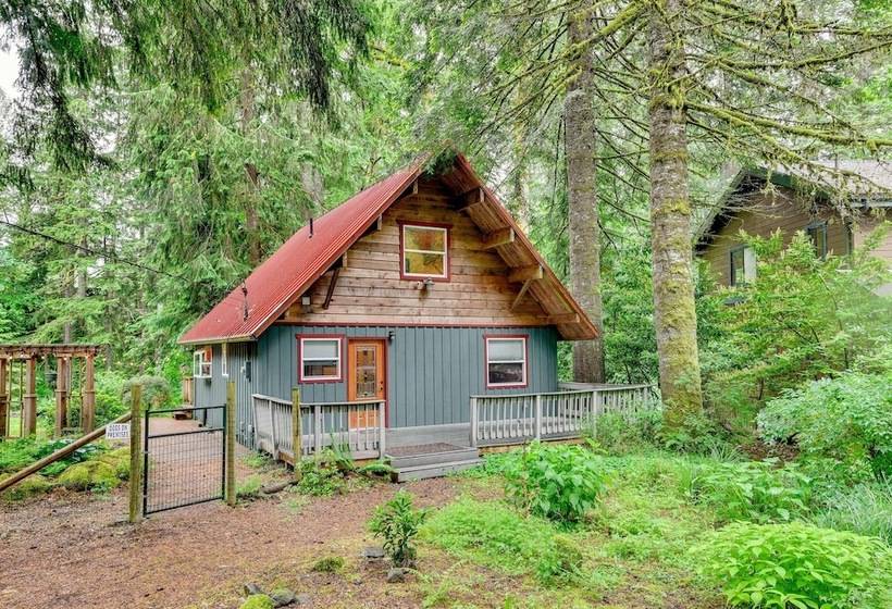 Peaceful Mt. Hood Cabin W/ Hot Tub & Fire Pit!