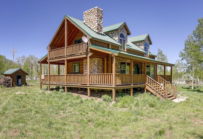 Remote Cedar City Cabin W/ Deck, Views, Fireplaces