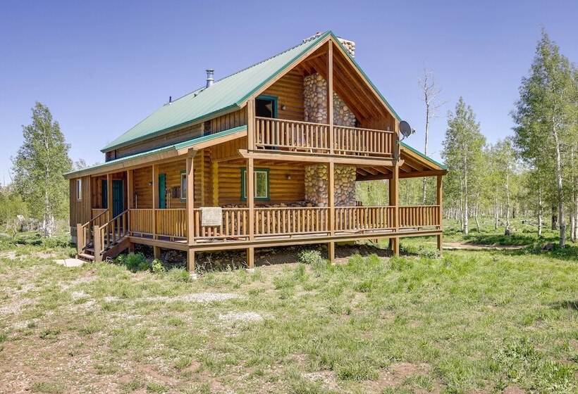 Remote Cedar City Cabin W/ Deck, Views, Fireplaces