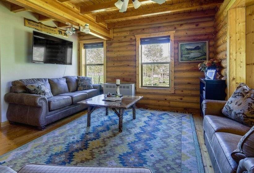 Remote Cedar City Cabin W/ Deck, Views, Fireplaces