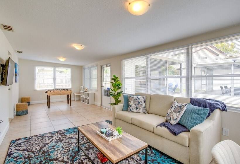 Seminole House W/ 2 Covered Lanais & Gas Grill!