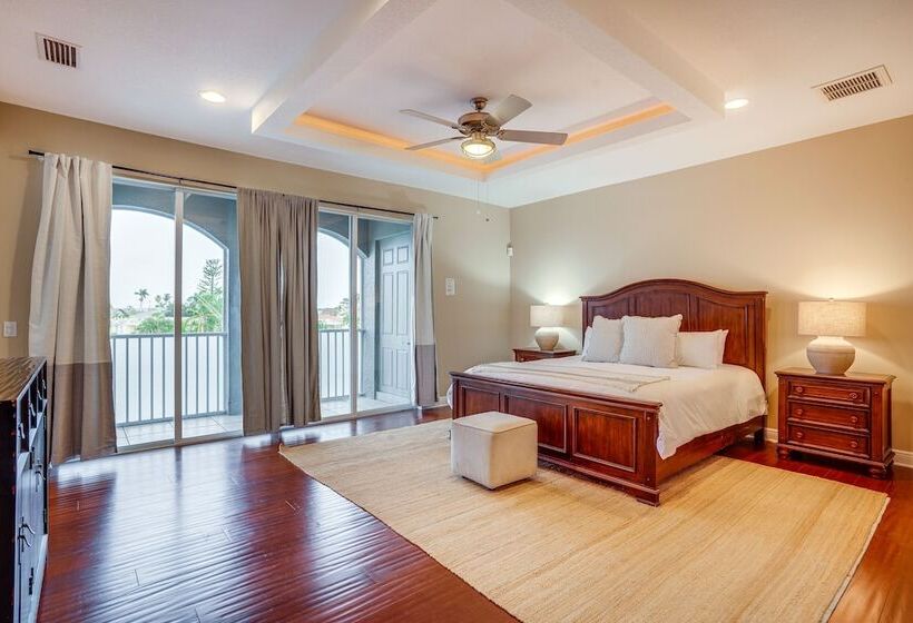 Pool & Boat Dock: Pet Friendly Cape Coral Home