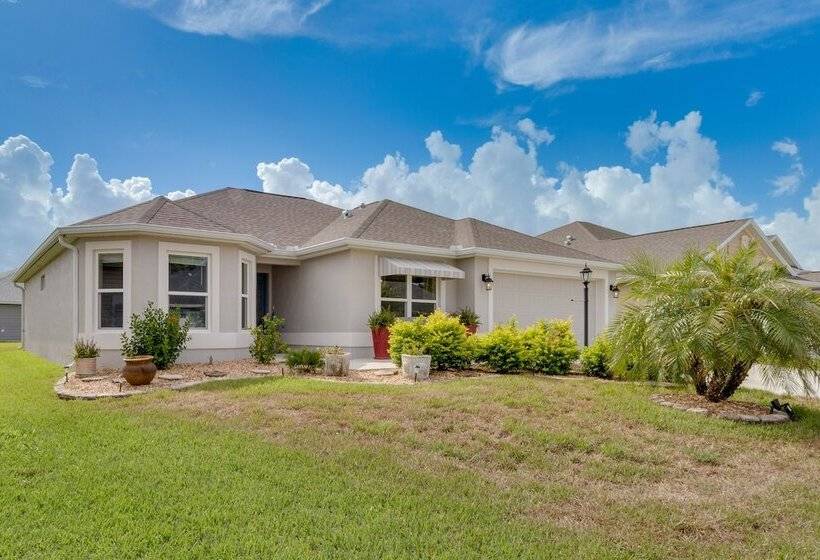 Sumterville Home In The Villages: Screened Porch!