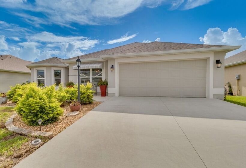 Sumterville Home In The Villages: Screened Porch!