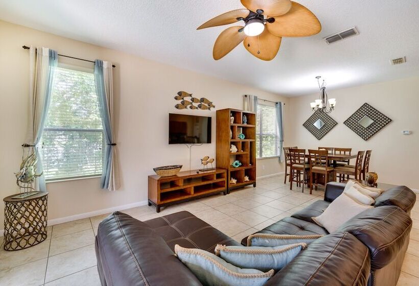 10 Mi To Disney: Home W/ Game Room & Lanai!