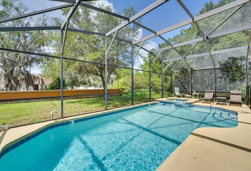 10 Mi To Disney: Home W/ Game Room & Lanai!