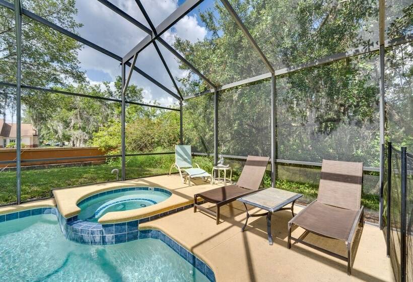 10 Mi To Disney: Home W/ Game Room & Lanai!