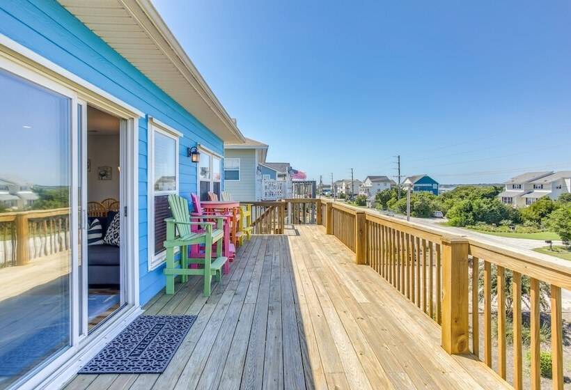 Steps To Beach: Surf City Vacation Rental!