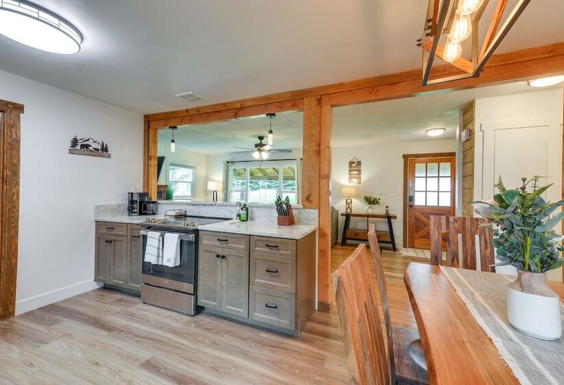 Teton Valley Getaway: Fenced Yard, Grill