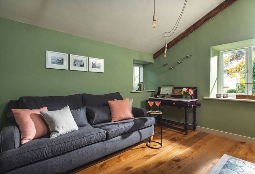 The Pigsty & Spa Garden At Tregoose Old Mill